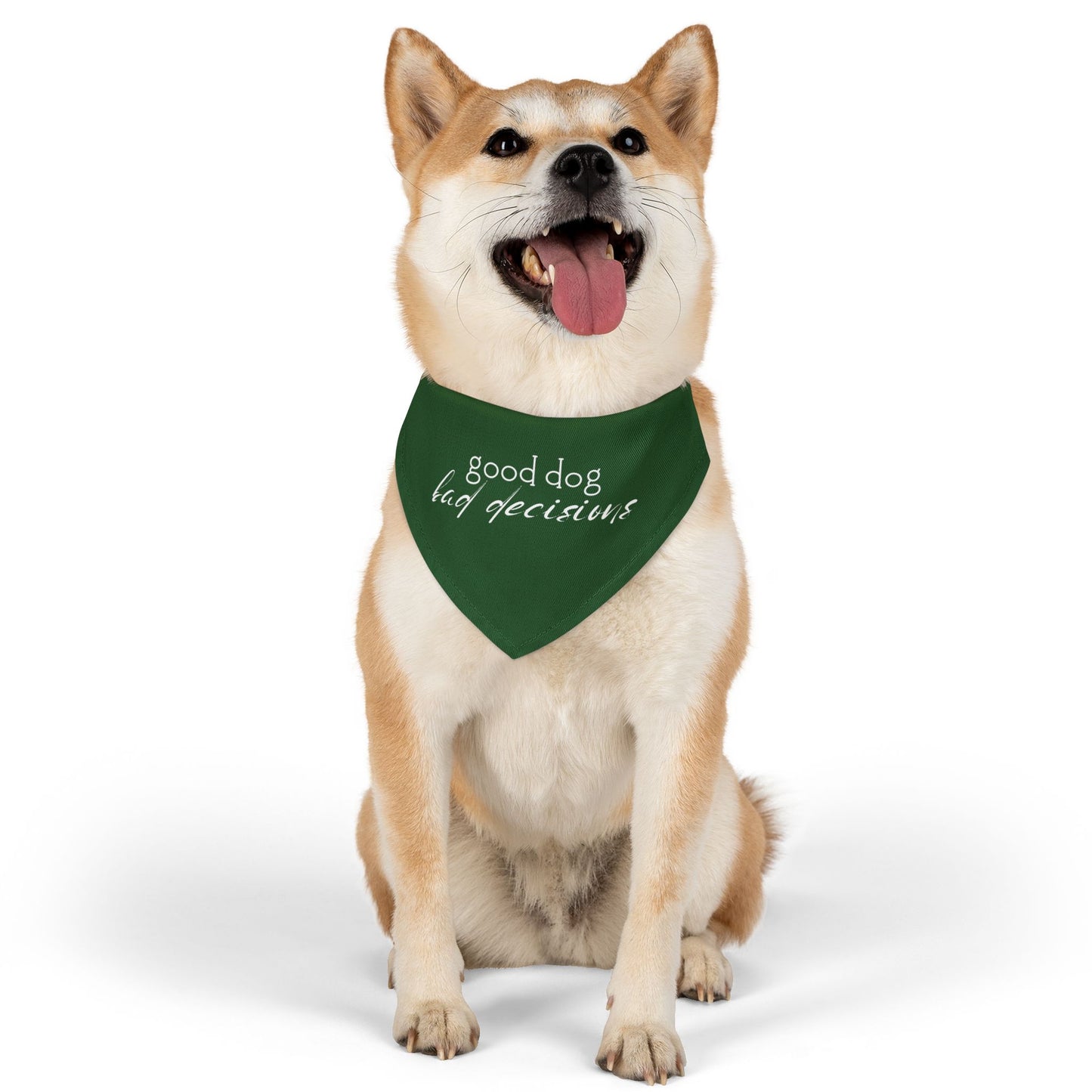 Good Dog, Bad Decisions Bandana – Everblue Edition
