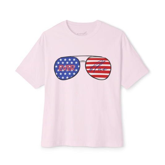 Everblue Aviators - 4th of July Oversized T-Shirt