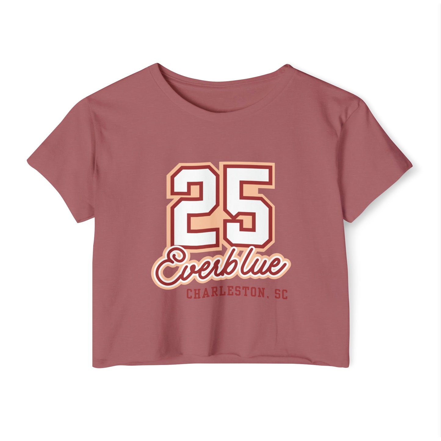 25 Everblue Charleston Cropped Tee // Festival Tee