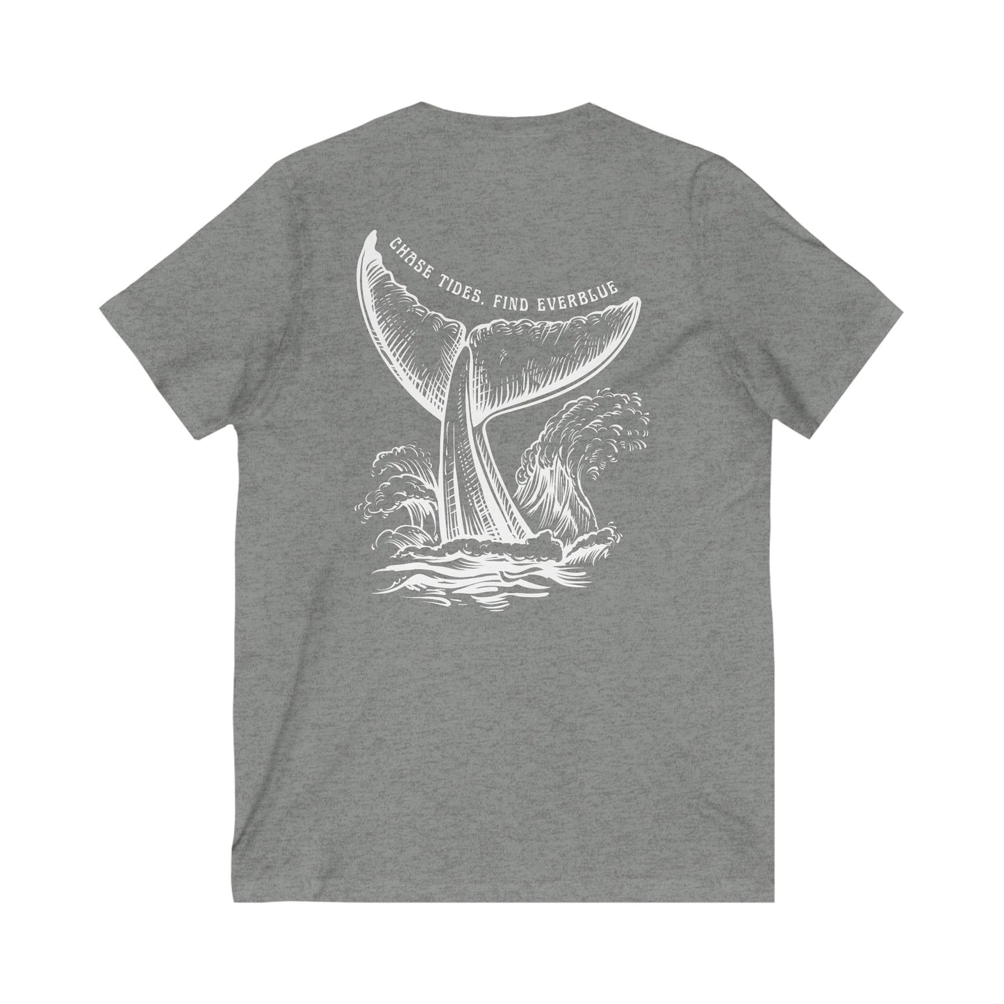 Chase Tides, Find Everblue V-Neck Tee