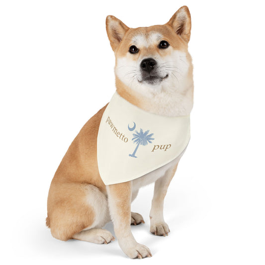 Pawmetto Pup Adjustable Dog Bandana – Everblue Edition