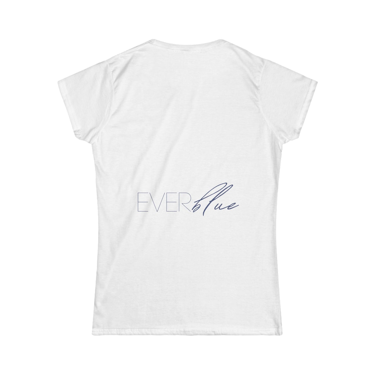 Preppy Striped 843 Women's Softstyle Tee - Casual Wear, Gift for Friends, Spring Fashion, Everyday Comfort, Unique Style