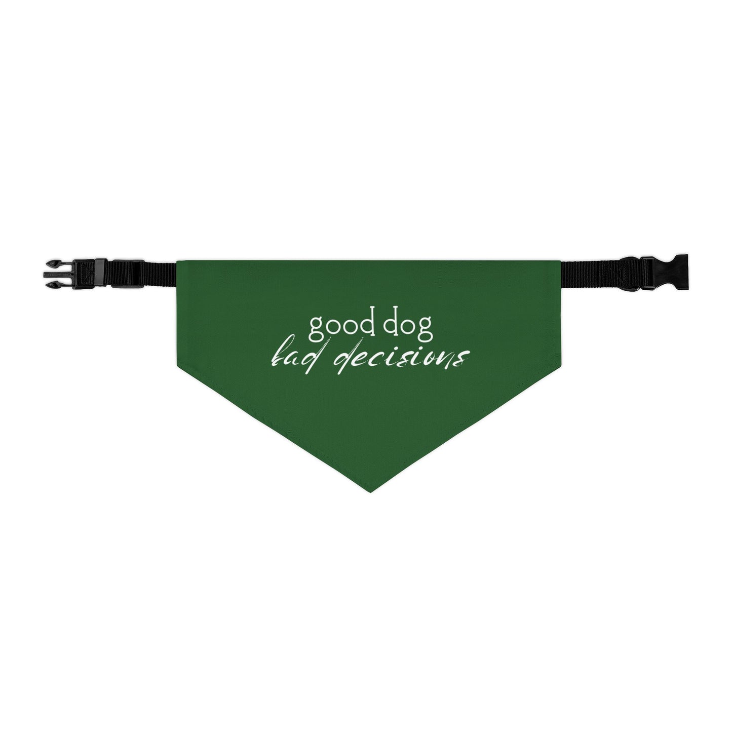 Good Dog, Bad Decisions Bandana – Everblue Edition