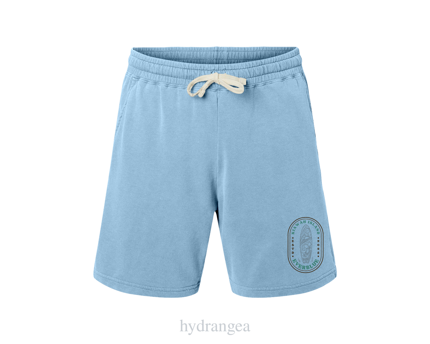 Kiawah Island // Unisex Lightweight Fleece Sweat Shorts - Stylish & Comfortable for Everyday Wear