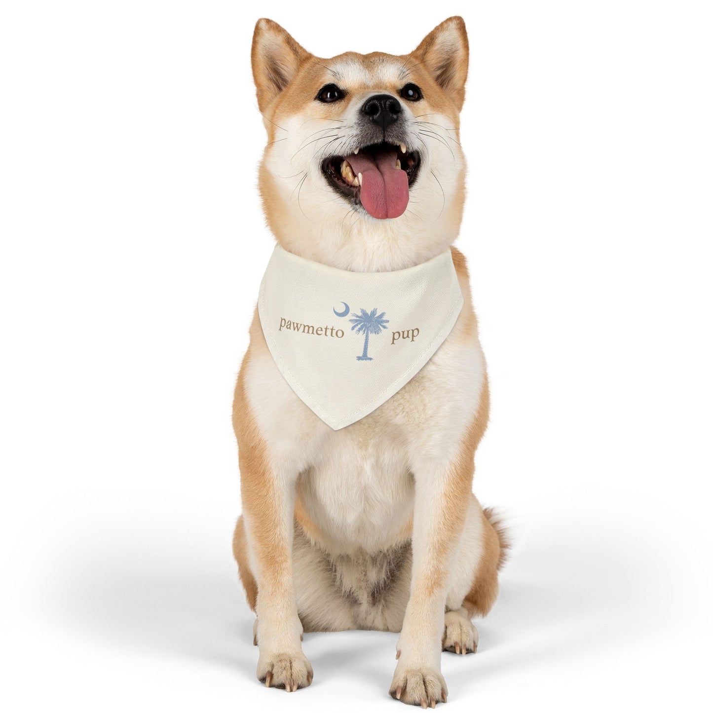 Pawmetto Pup Adjustable Dog Bandana – Everblue Edition
