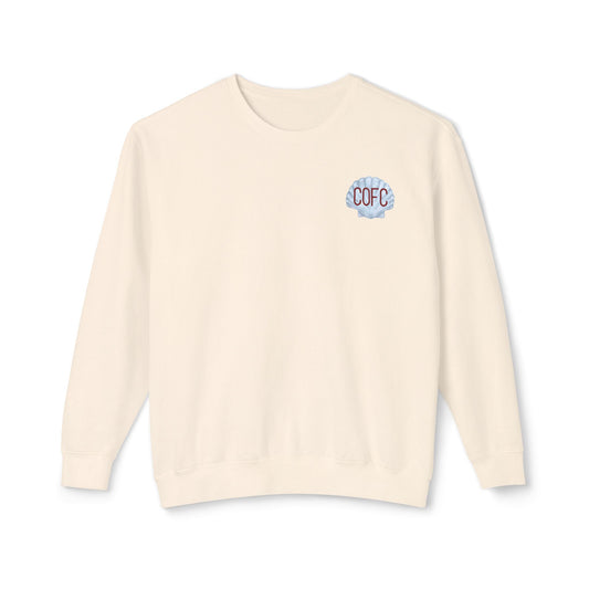 College of CHS Seashell Sweatshirt – Coastal Coquette Edition