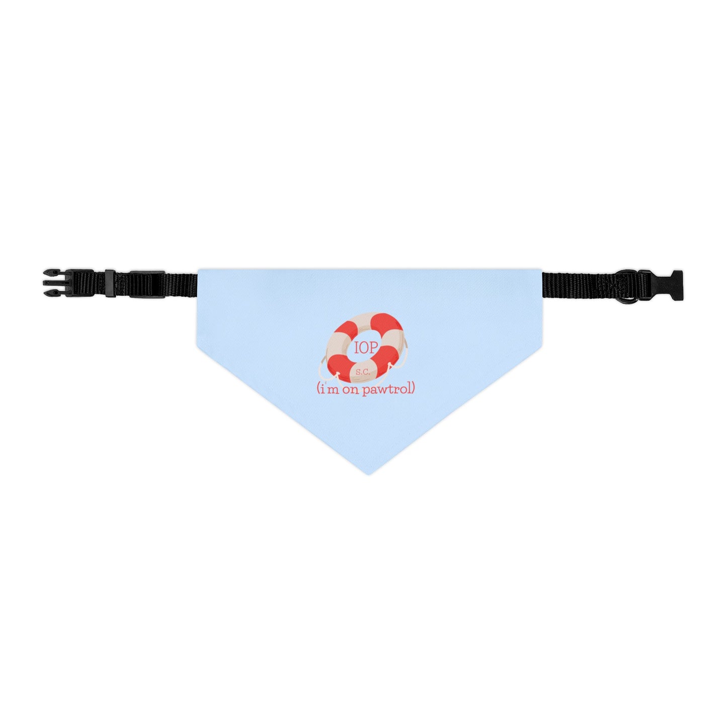 IOP “I’m on Pawtrol” Bandana – Everblue Coastal Pup Collection