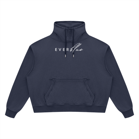 Everblue Vintage Wash High Neck Sweatshirt