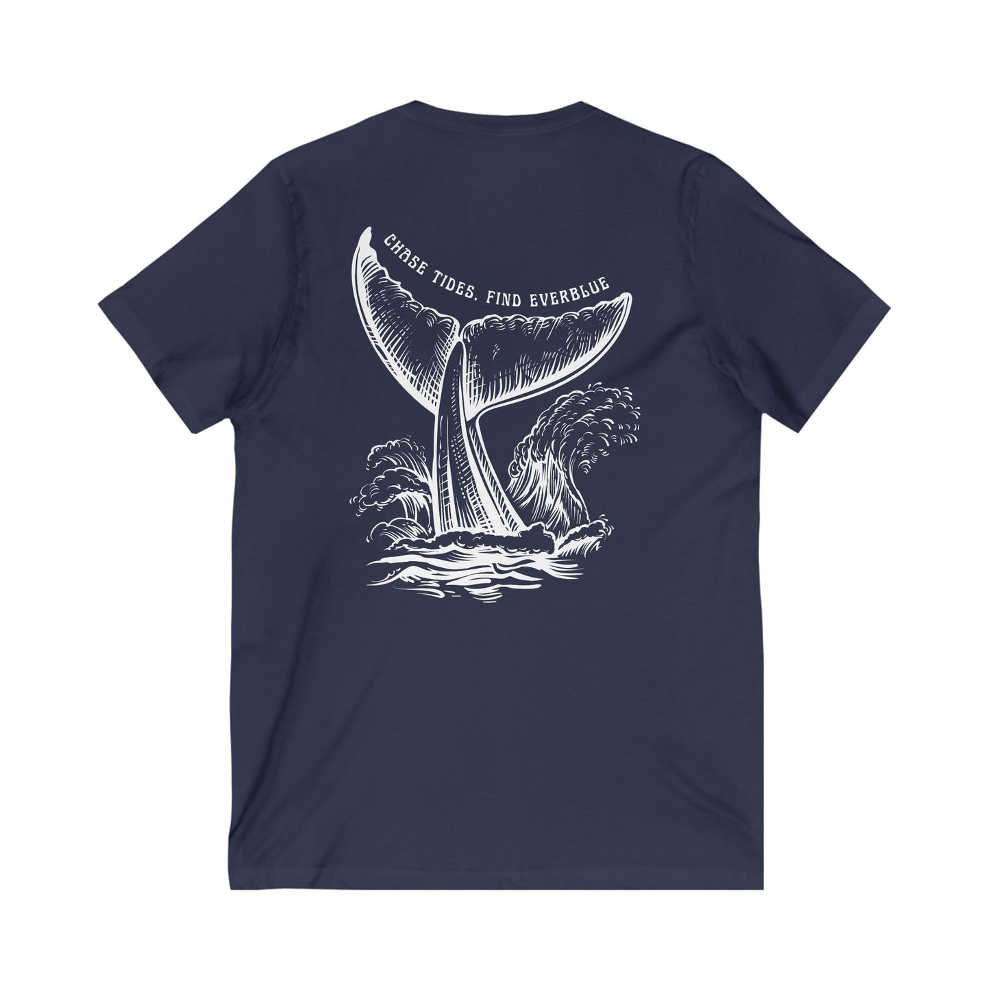 Chase Tides, Find Everblue V-Neck Tee