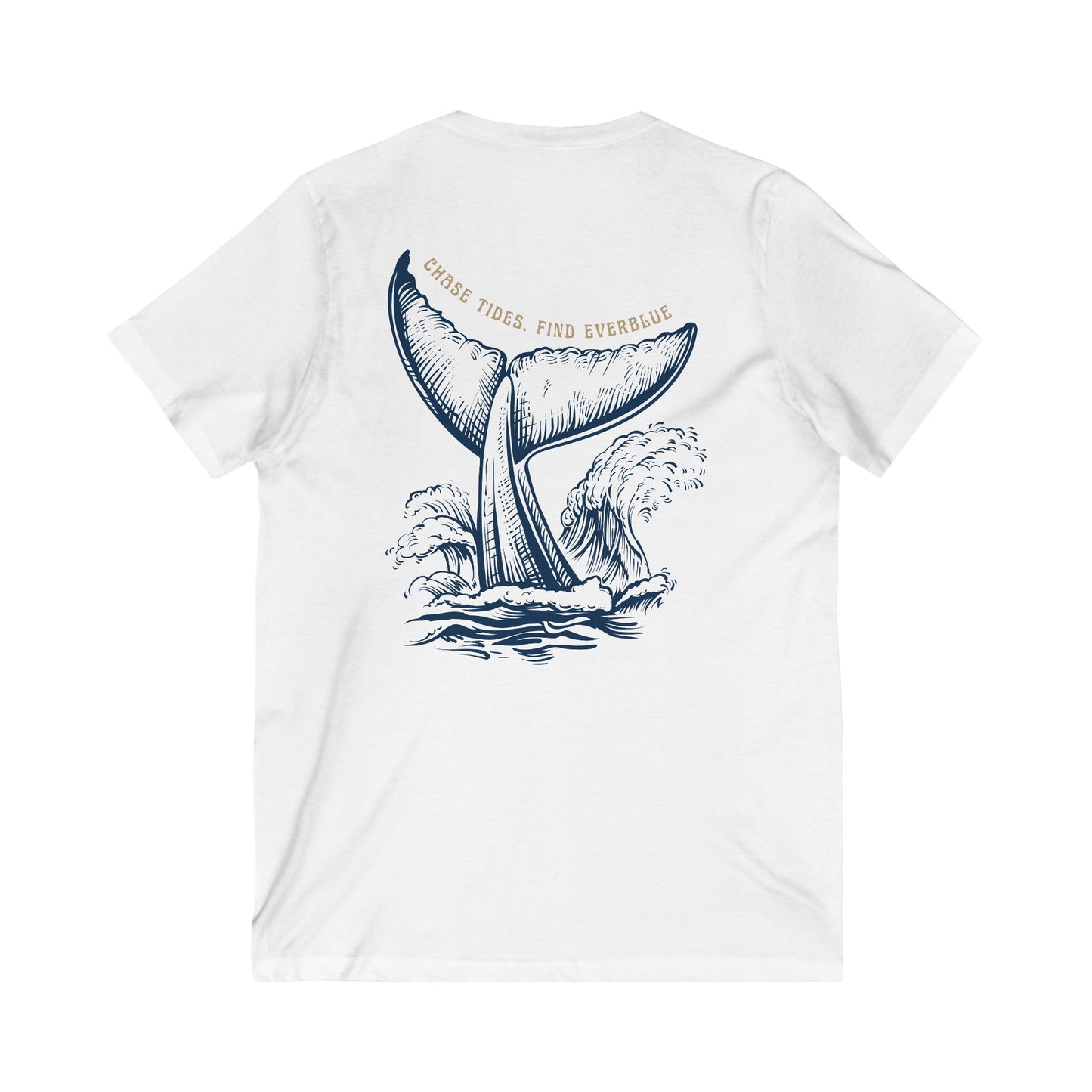 Chase Tides, Find Everblue V-Neck Tee