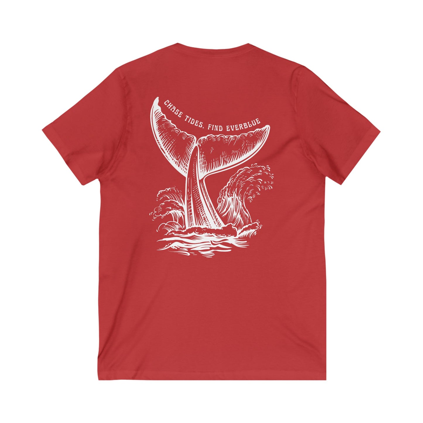 Chase Tides, Find Everblue V-Neck Tee