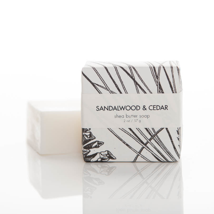 Sandalwood & Cedar - Petite Shea Butter Soap