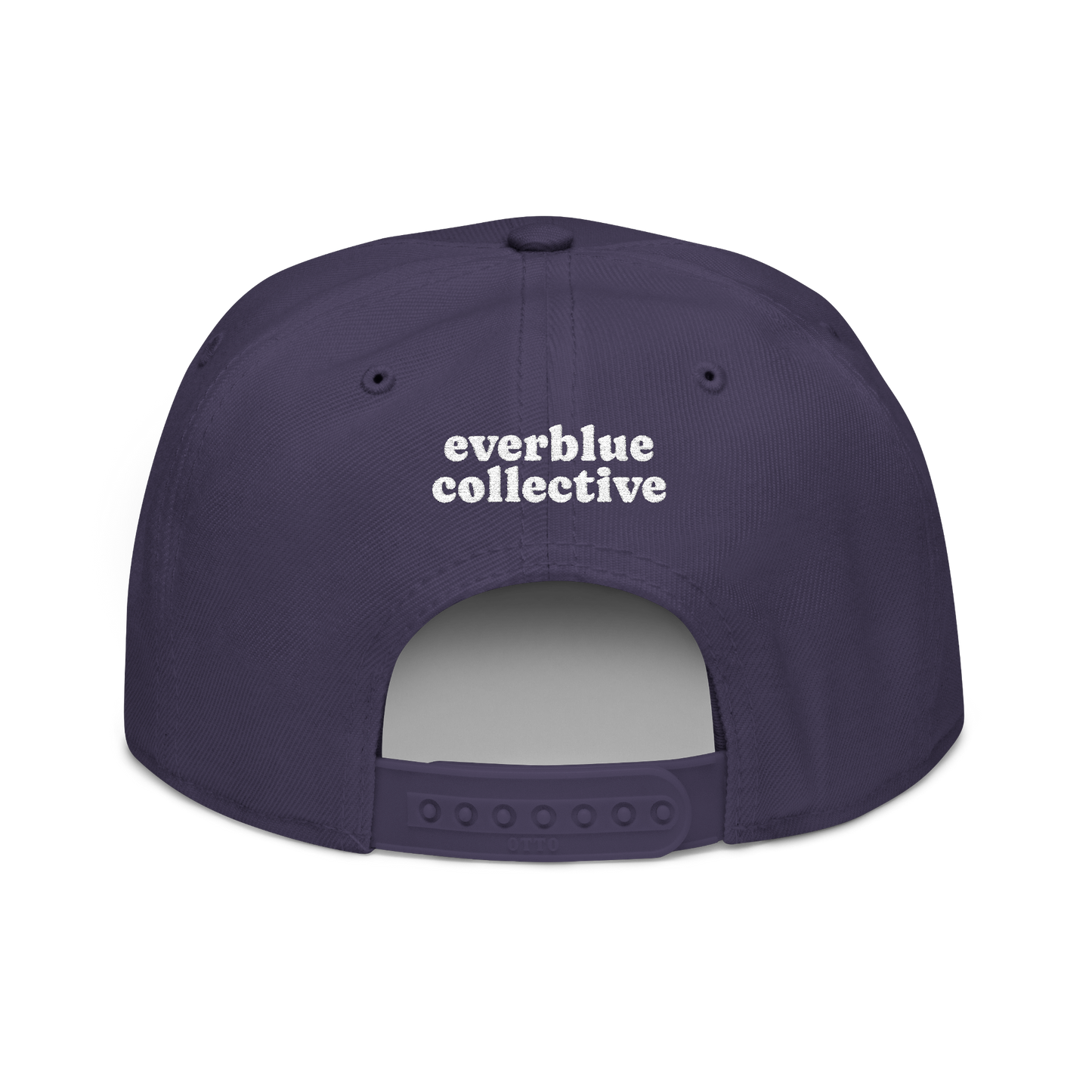 Embroidered Snapback Hat — 'Southern Gentleman' Bold Text Cap