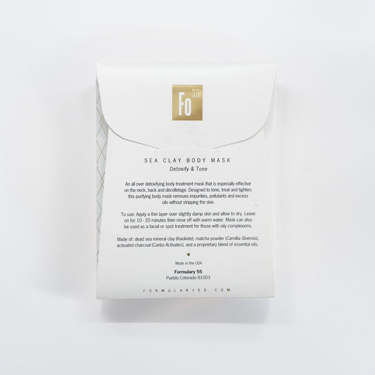 Body Mask Botanical Treatment - SEA CLAY