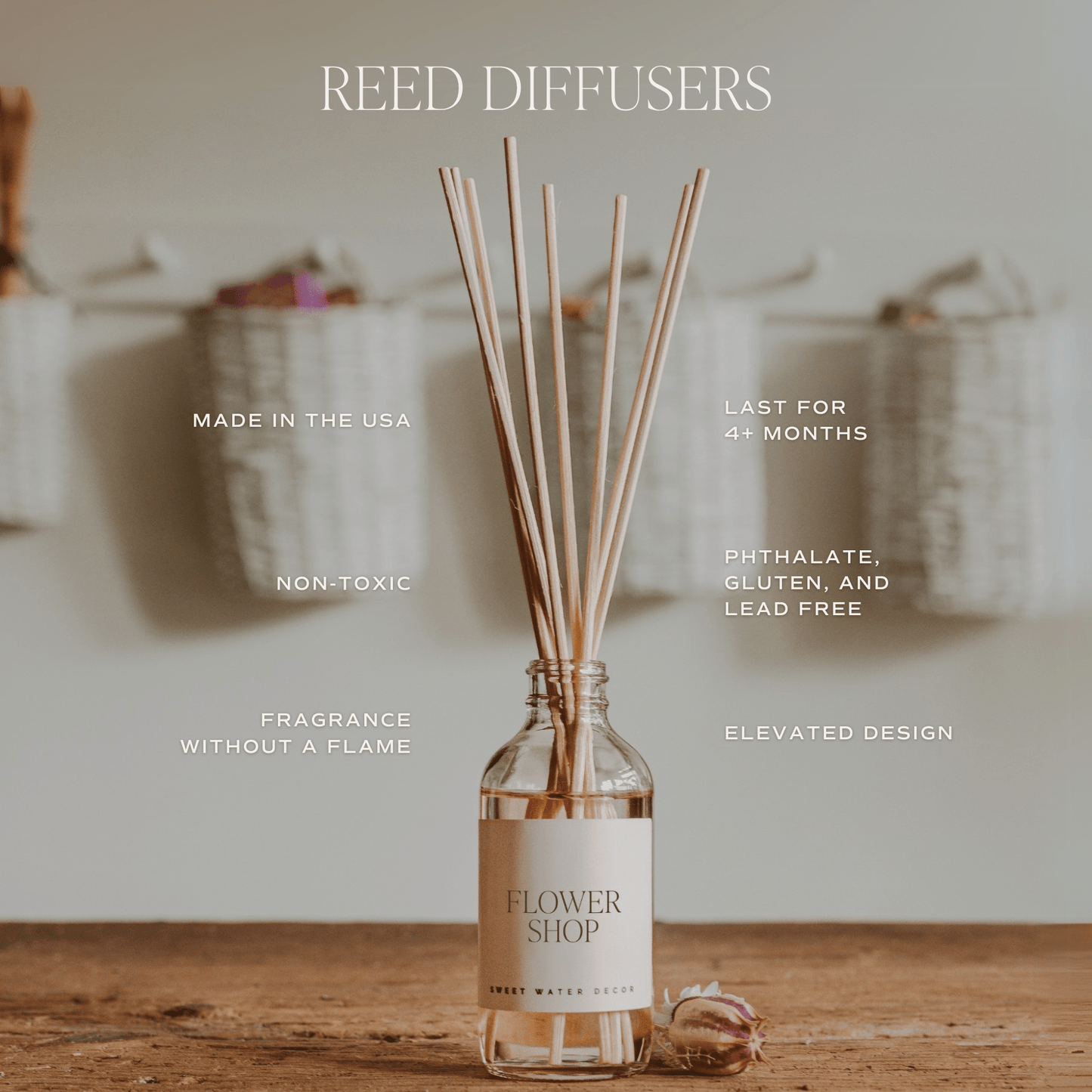 Island Air Clear Reed Diffuser