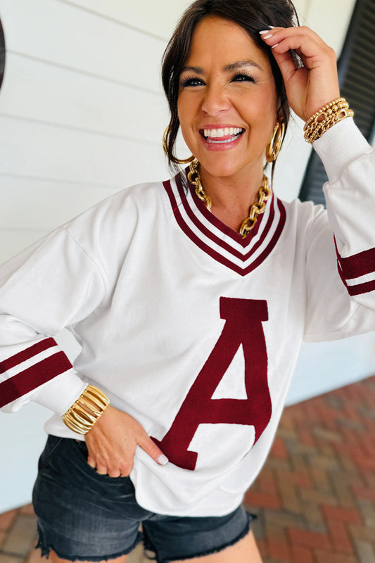 Roll Tide Varsity Sweatshirt – University of Alabama Gameday Edition