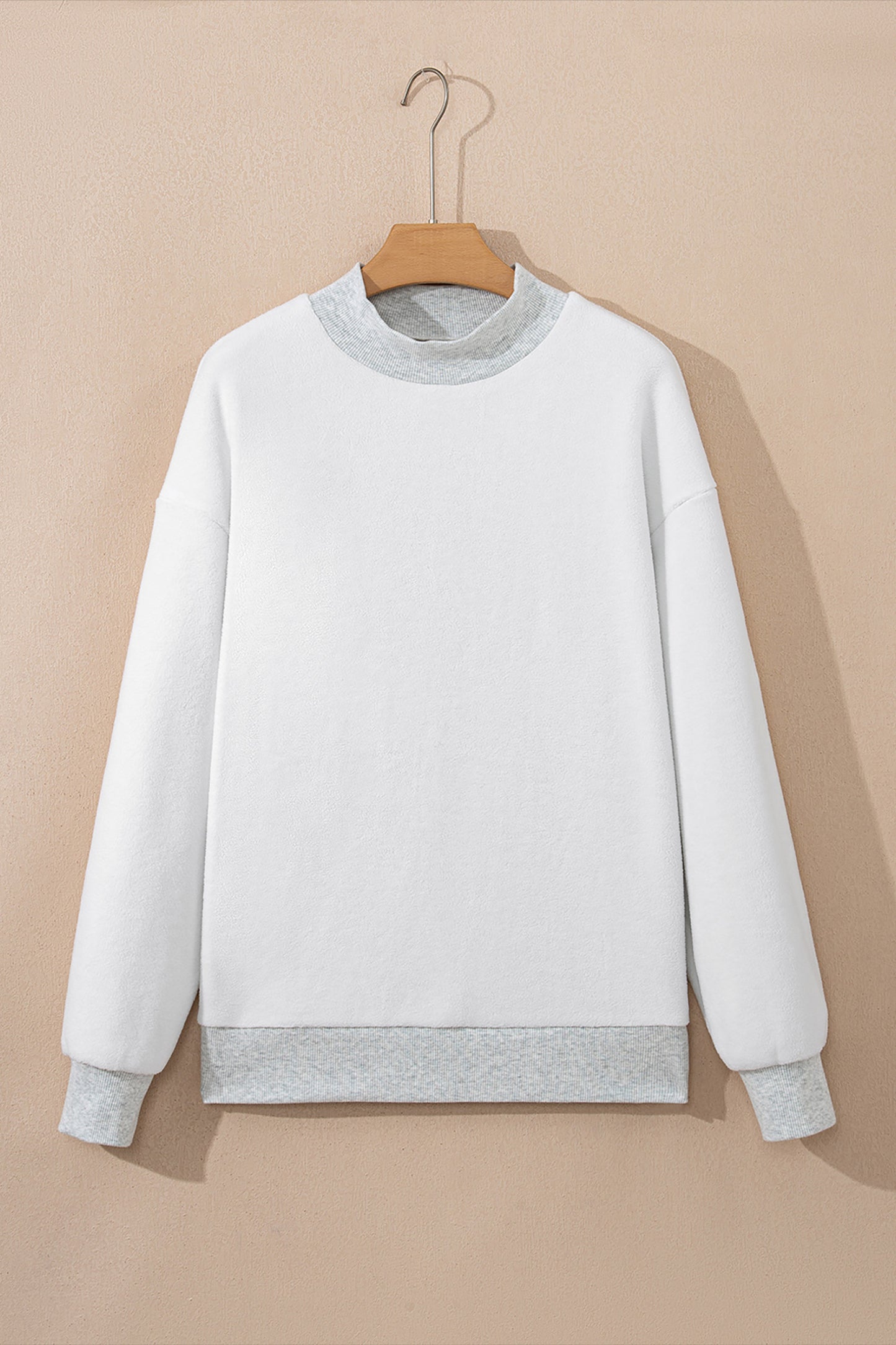 Reversible Mockneck Sweatshirt