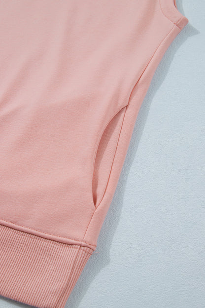 Mock Neck Top – Short Sleeve Pocket Tee