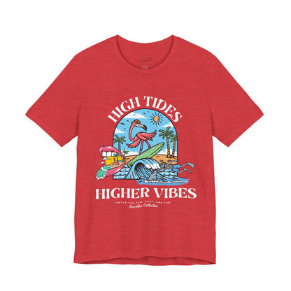 High Tide, Higher Vibes Coastal Tee