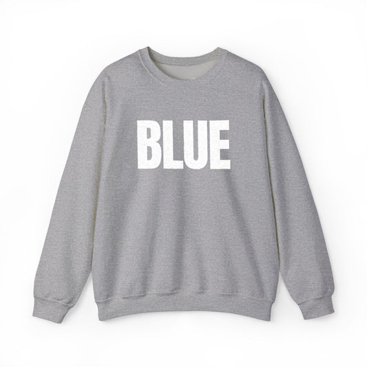 Embroidered BLUE Crewneck Sweatshirt – Everblue Collective Core