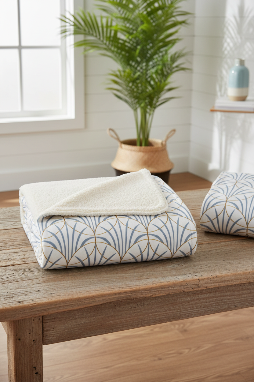 Coastal Slate Blanket – Luxe Throw