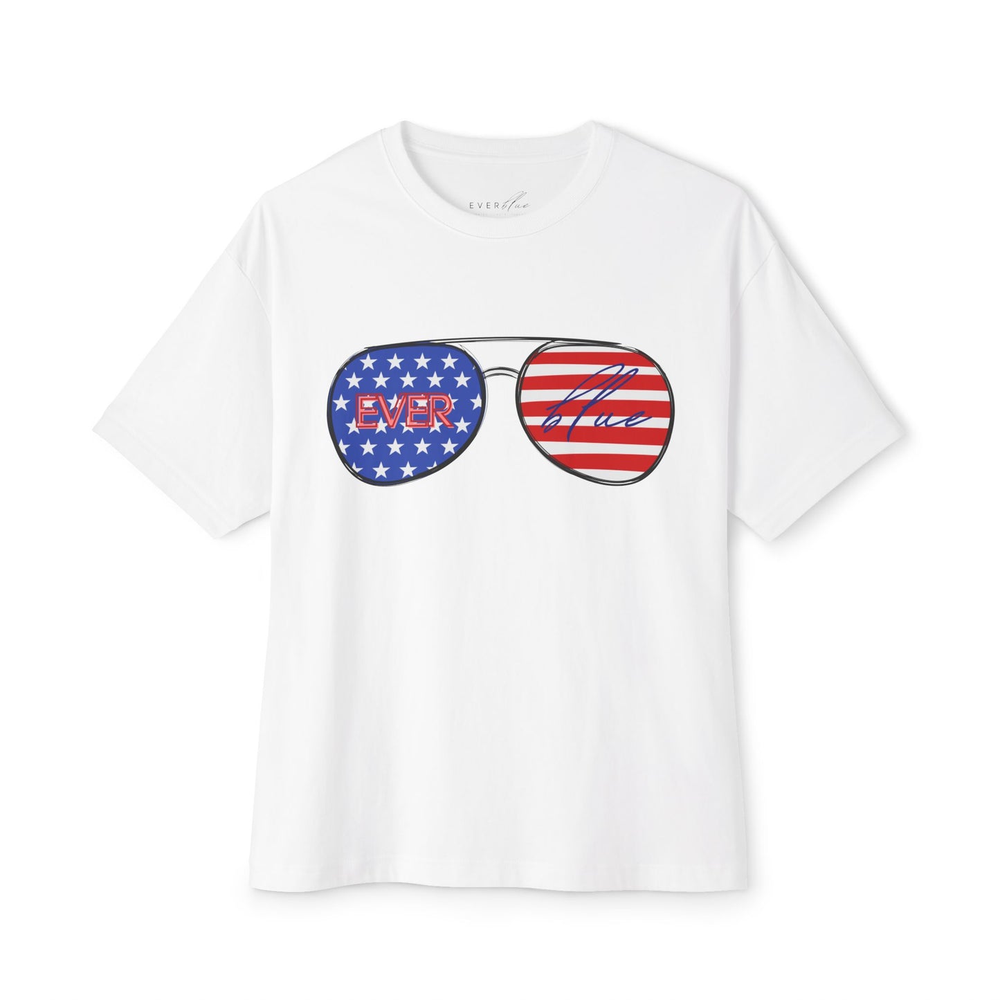 Everblue Aviators - 4th of July Oversized T-Shirt