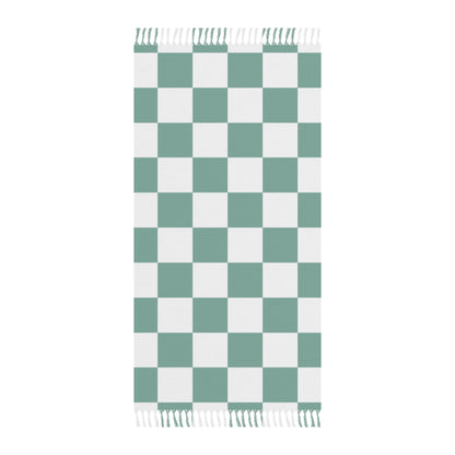 Boho Beach Boulder Cloth - Cool Checker