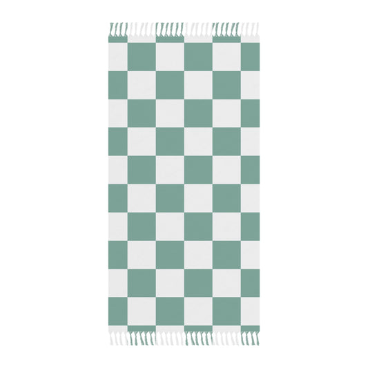 Boho Beach Boulder Cloth - Cool Checker
