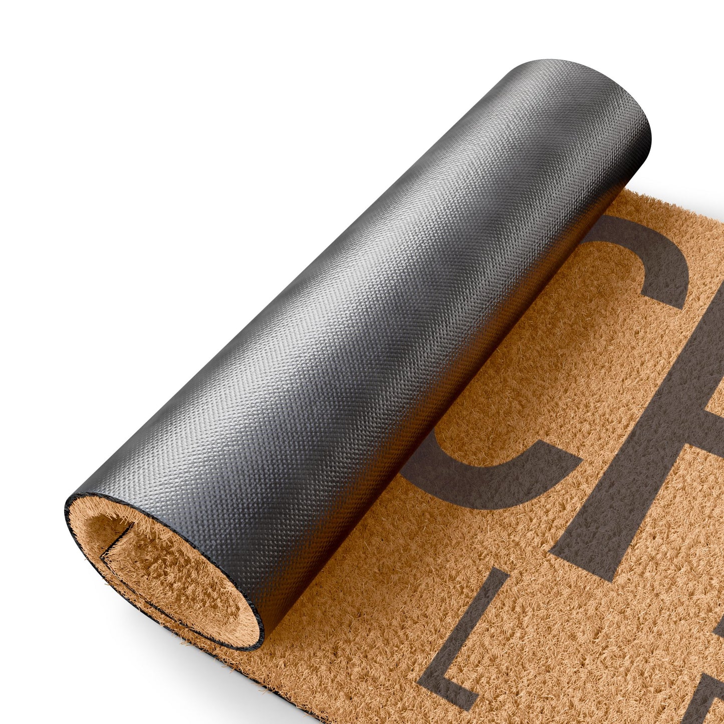 Beach People Doormat – Outdoor Tufted Coir, Navy