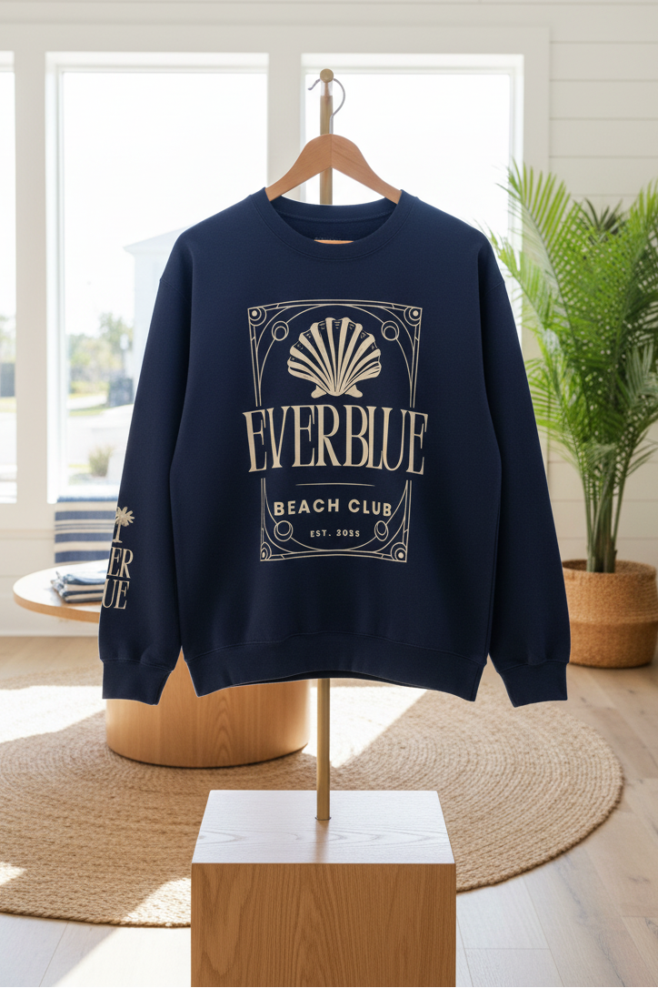 EverBlue Beach Club Crewneck