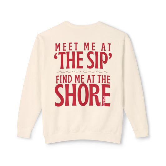 Meet Me at the Sip Crewneck – University of Mississippi Gameday Edition