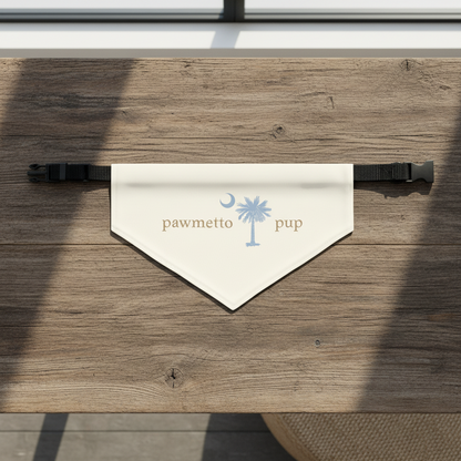 Pawmetto Pup Adjustable Dog Bandana – Everblue Edition