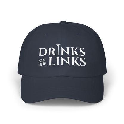 "Drinks on the Links" – Isle of Palms Coastal Golf Vibes Cap - Drinks on the Links, Trendy Golf Hat, Father's Day Gift, Casual Everyday Wear, Outdoor Accessories