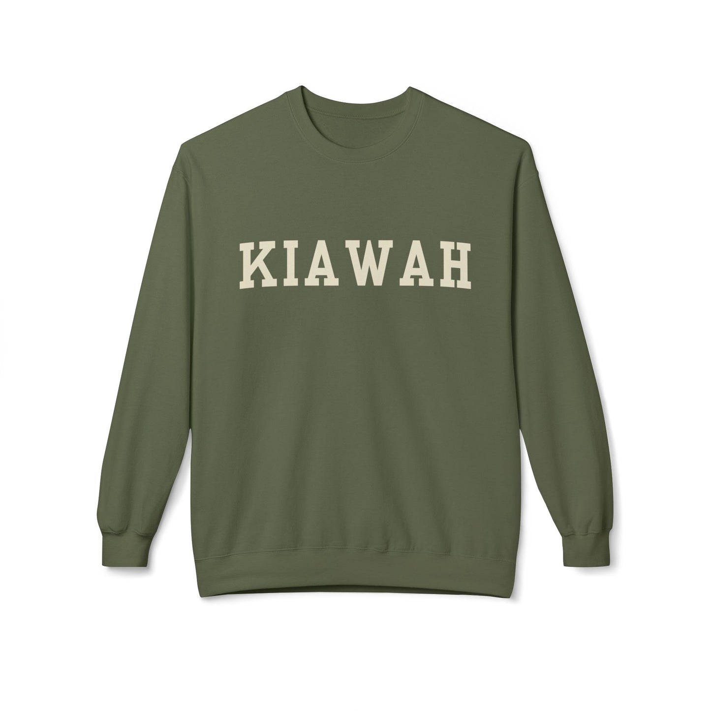 Coastal Collegiate Comfort: The Softstyle Kiawah Crewneck