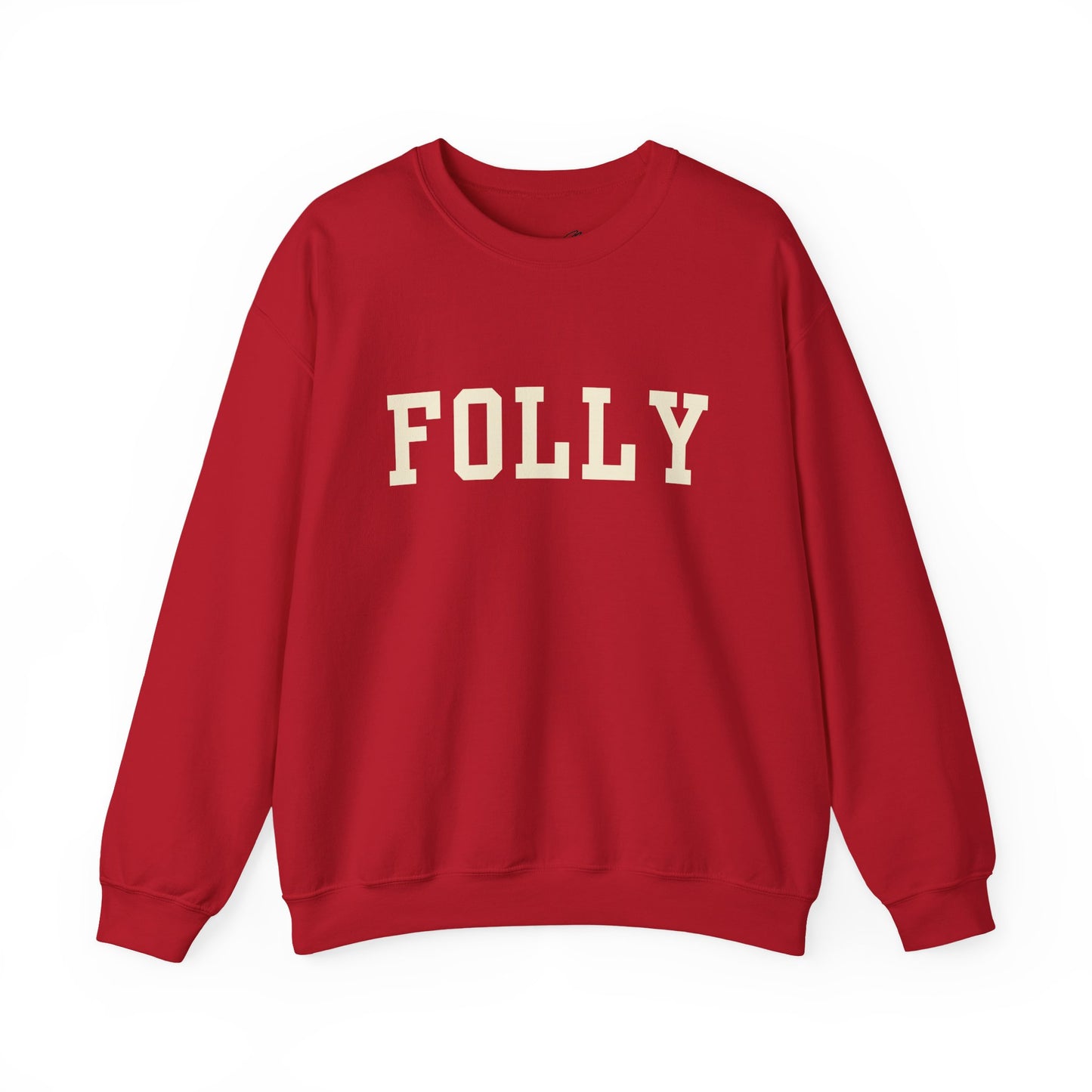 Coastal Collegiate Comfort: The Softstyle Folly Crewneck