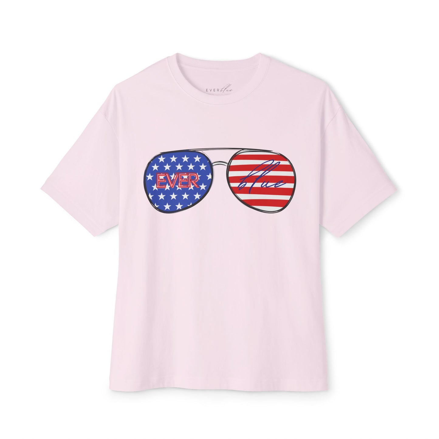 Everblue Aviators - 4th of July Oversized T-Shirt