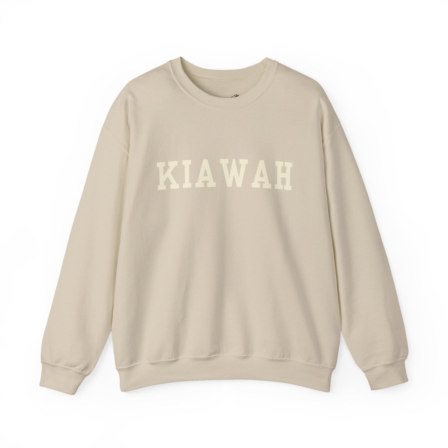 Coastal Collegiate Comfort: The Softstyle Kiawah Crewneck