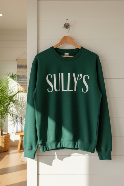 Preppy Sullivans Island Crewneck Sweatshirt - Coastal Pullover