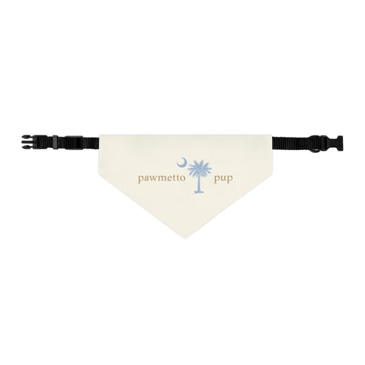 Pawmetto Pup Adjustable Dog Bandana – Everblue Edition