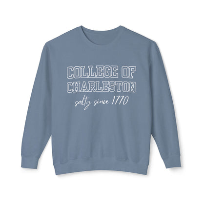 College of Charleston “Salty Since 1770” Sweatshirt – Coastal Collegiate Edition