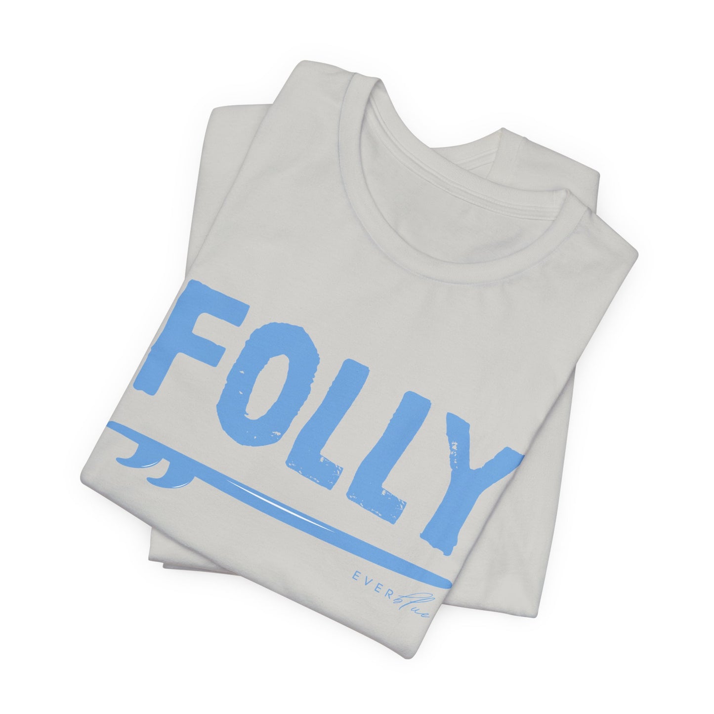 Folly Surf Graphic Tee — Coastal Blue Short Sleeve Shirt