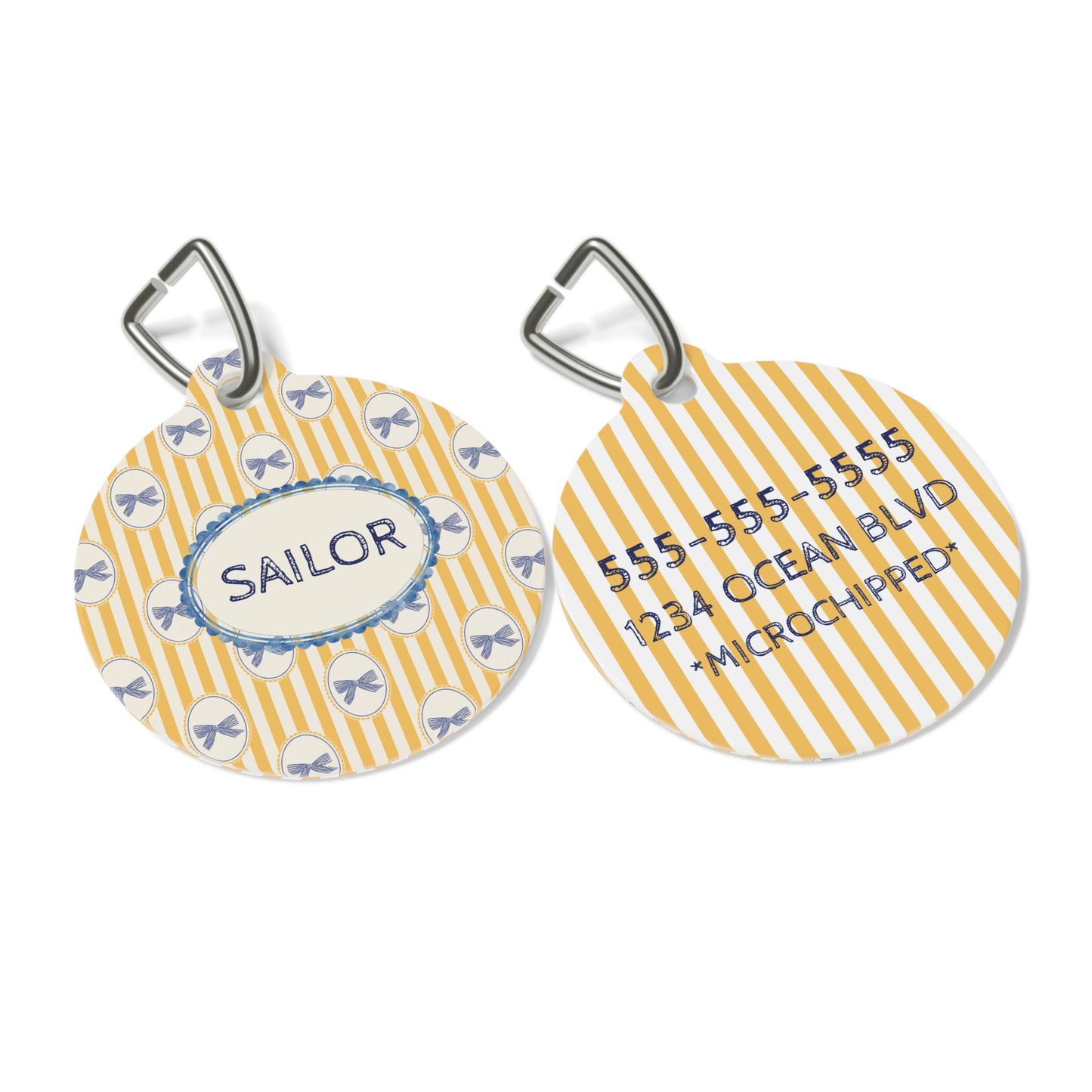 Southern Belle Pet Tag – Personalized Pet ID
