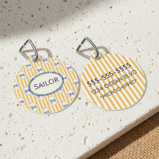 Southern Belle Pet Tag – Personalized Pet ID
