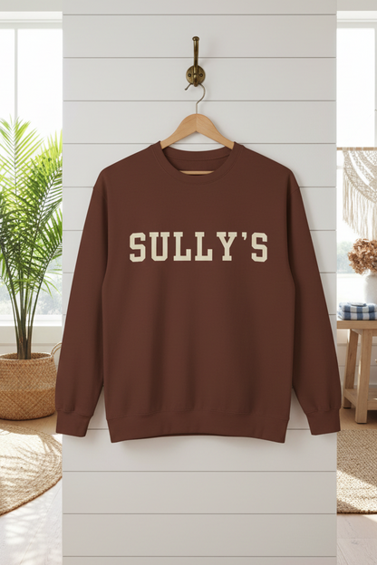 Coastal Collegiate Comfort: The Softstyle Sully's Crewneck