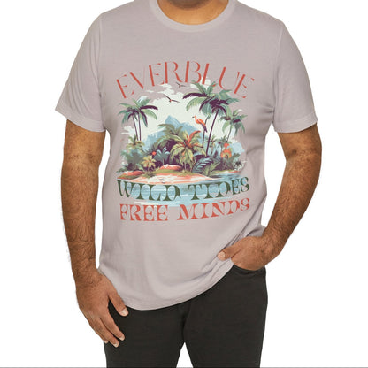 Wild Tides, Free Minds Coastal Tee