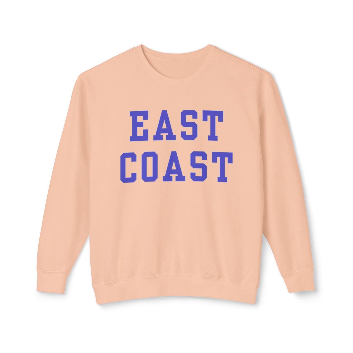 East Coast Crewneck – Coastal Collegiate Comfort