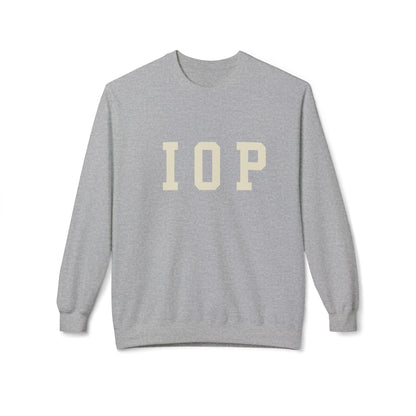 Coastal Collegiate Comfort: The Softstyle IOP Crewneck