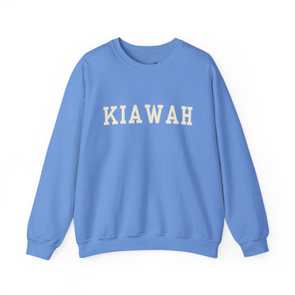 Coastal Collegiate Comfort: The Softstyle Kiawah Crewneck