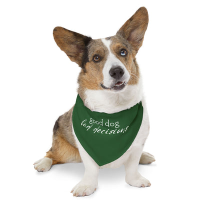 Good Dog, Bad Decisions Bandana – Everblue Edition