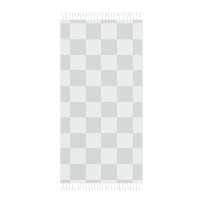 Boho Beach Boulder Cloth - Cool Checker